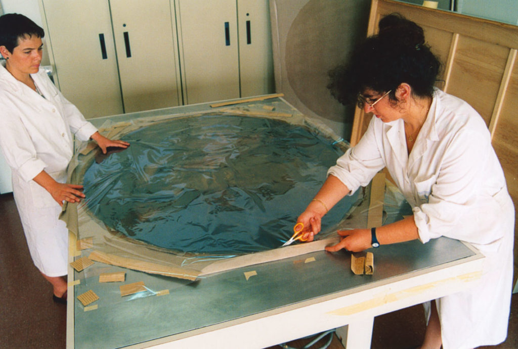 Vacuum hot table, ref. Willard, 180cm x 155cm. Con sistema de bomba de