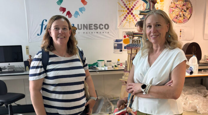 Visita institucional de Ana María Pérez de Castro al IRP