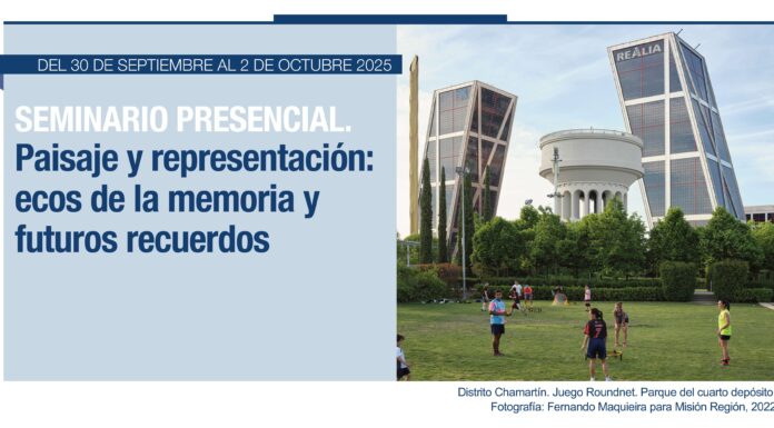 Conferencia de Pedro Vicente-Mullor en el seminario “Paisaje y representación: ecos de la memoria y futuros recuerdos”