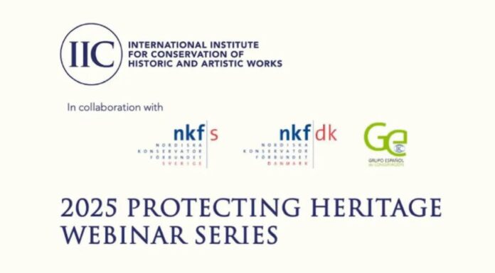 El proyecto Salvem Les Fotos UPV / Recuperar las Memorias participó en los seminarios del IIC “Protecting Heritage 2025”