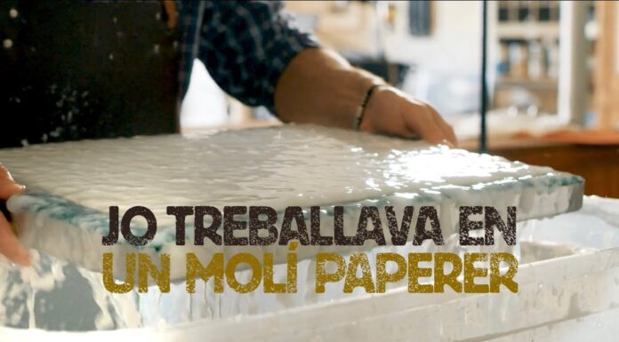 “Jo treballava en un molí paperer”, documental del Museu de la Paraula, seleccionado en festivales de Colombia y València